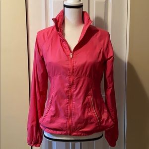 ❤️❤️Lucy Pink Packable Windbreaker Jacket S like new!
